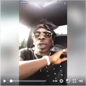 Video: Shatta Wale Beefs Wizkid & Threatens to Ban Nigerian Artistes From Ghana